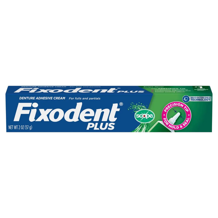 Fixodent+Scope Denture Adhesive 2.0 oz tube, 24/cs Fixodent+Scope Denture Adhesive 2.0 oz tube, 24/cs