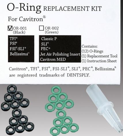 Ultrasonic Insert Cavitron O-Ring Replacement Kit 12/Pkg (Plasdent)