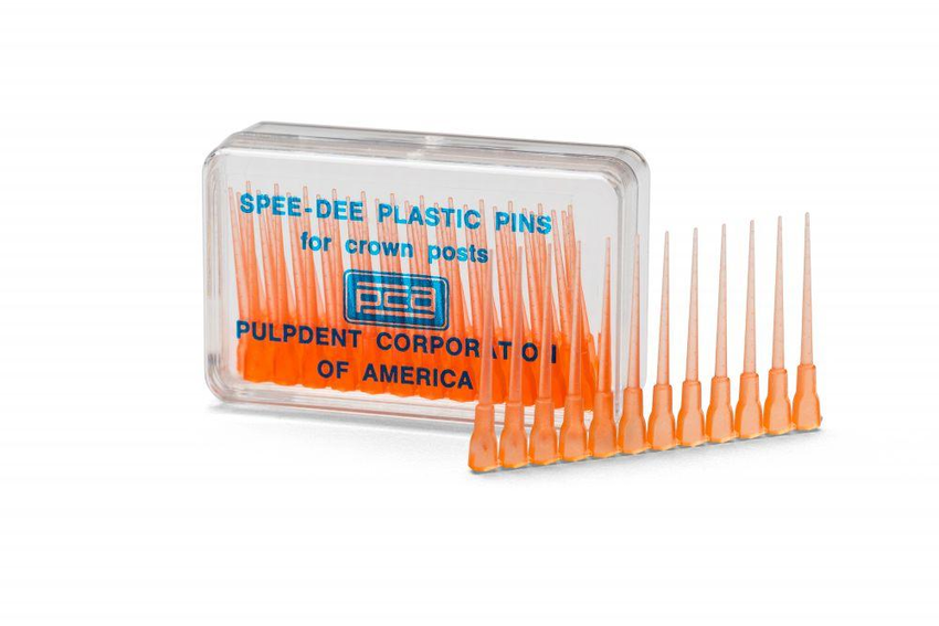 Spee-Dee Plastic Pins (Pulpdent) Spee-Dee Plastic Pins (Pulpdent)