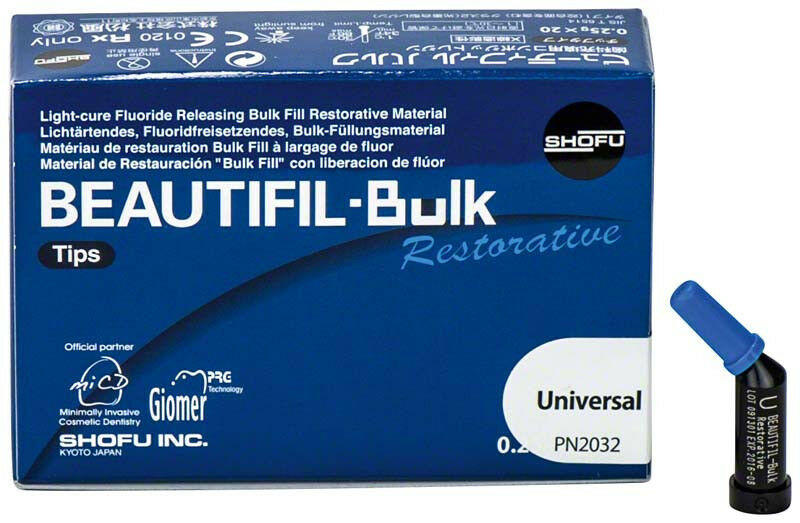 Beautifil Bulk Rest Tips (20) (Shofu) Beautifil Bulk Rest Tips (20) (Shofu)