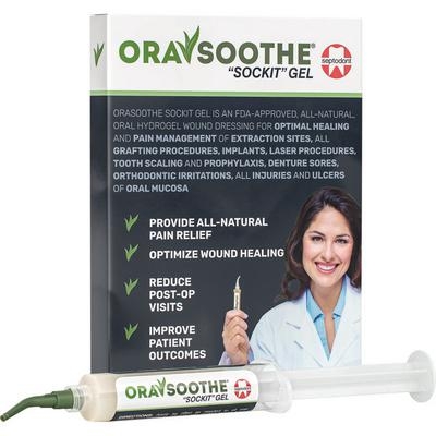 Orasoothe Sockit Oral Wound Dressing 10 g Syringe Orasoothe Sockit Oral Wound Dressing 10 g Syringe