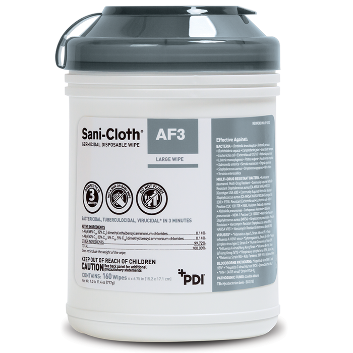 Sani-Cloth AF3 Germicidal Disposable Wipe Sani-Cloth AF3 Germicidal Disposable Wipe