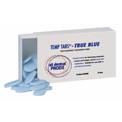 Temp Tabs Matrix wafers Blue 72/Box Temp Tabs Matrix wafers Blue 72/Box