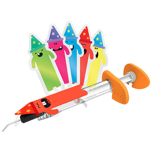 Angie Character Syringe Cover 10/Pk (Angelus) Angie Character Syringe Cover 10/Pk (Angelus)