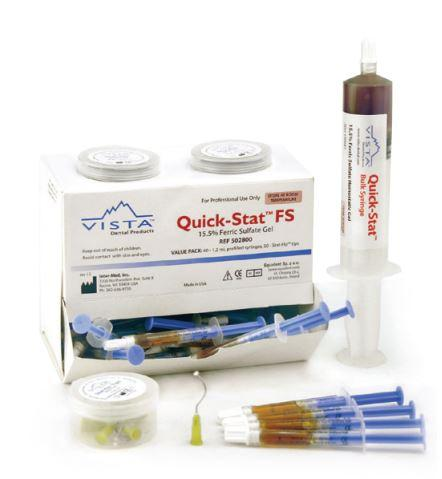 Quick-Stat FS Hemostatic Gel, 20% Ferric Sulfate (Vista) Quick-Stat FS Hemostatic Gel, 20% Ferric Sulfate (Vista)