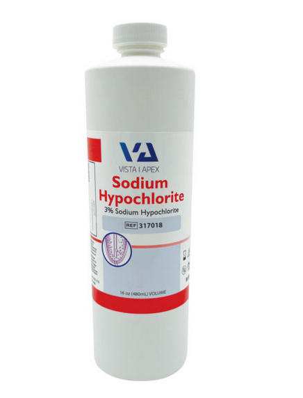 Sodium Hypochlorite 3% Solution Irrigation Cleanser Sodium Hypochlorite 3% Solution Irrigation Cleanser