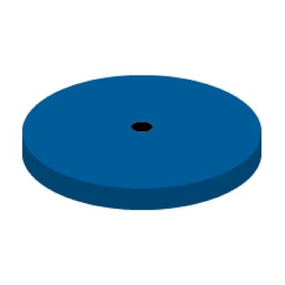 NTI Blue Silicone Polishers Unmounted, 10/Pkg (Kerr Rotary)