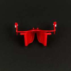 Small Tongue Guards for Great Lakes NOLA Dry Field System - Red (2/pkg)