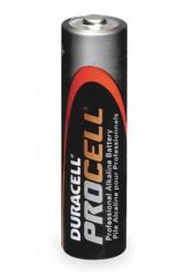 Battery, Procell Size AA Alkaline Battery, 1.5V DC, 24/Pkg