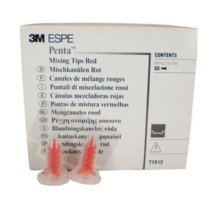 Penta Mixing Tip Refill, 360ml Red 50/Pkg (3M)