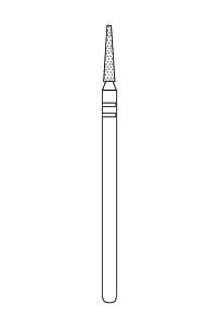 Two Striper Laboratory HP Diamond Burs HP 1/pk  EACH(Premier)