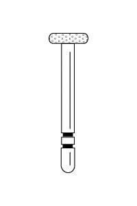 Two Striper Diamond Burs FG Wheel 5/pk (Premier)