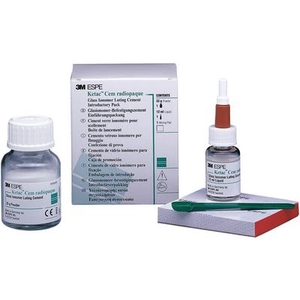 Ketac Cem Radiopaque Permanent Glass Ionomer Luting Cement (3M)