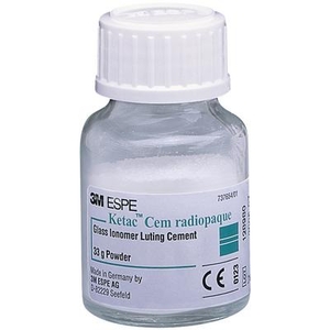 Ketac Cem Radiopaque Permanent Glass Ionomer Luting Cement (3M)