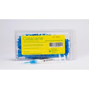 Cetacaine Microcapillary Delivery Tips Topical Anesthetic Liquid 100/Pk (Cetylite)