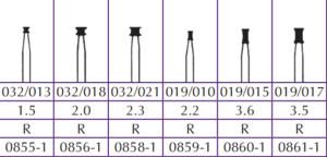 Robot Diamond FG Double Inverted Cone (Shofu)