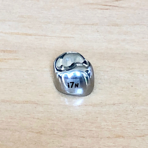 Crown Stainless Steel Narrow D-Lower Left 5/pk (Acero)