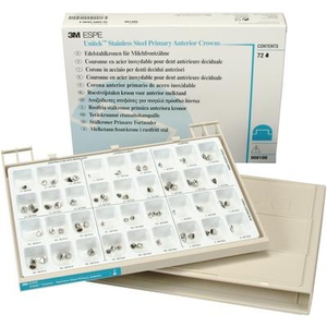 Unitek™ Primary Stainless Steel Crowns Anterior Starter Kit (3M)
