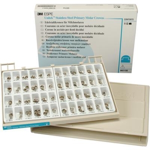 Unitek Primary Stainless Steel Crowns Molar Starter Kit (3M)