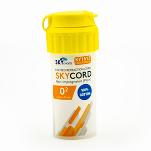 Retraction Cord PLAIN 100 % Cotton (Sky Choice)