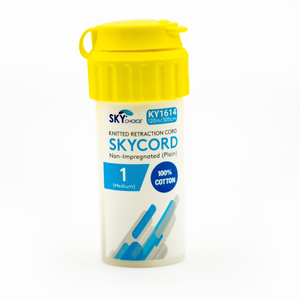 Retraction Cord PLAIN 100 % Cotton (Sky Choice)
