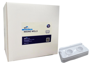 Mixing Well Disposable (2-Wells) White 200/Bx (Sky Choice)