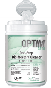 OPTIM 33TB Disinfectant Wipes (160)