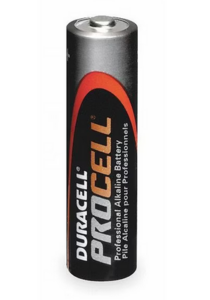 Battery, Procell Size AA Alkaline Battery, 1.5V DC, 24/Pkg