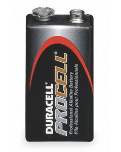 Battery ProCell Battery, Alkaline, Size 9V, 12/bx (Duracell) PC1604BKDCS