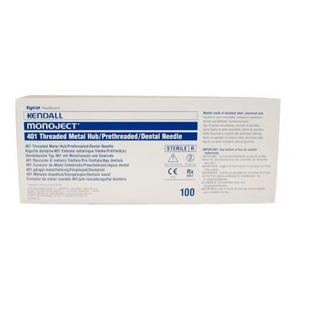 Monoject Needles #401 Metal Hub 100/box