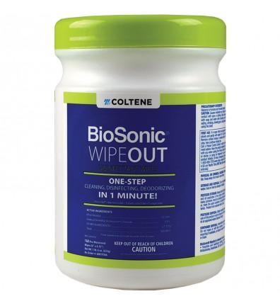 BioSonic WipeOut 6” x 6.75” 160 Wipes /Can BioSonic WipeOut 6” x 6.75” 160 Wipes /Can