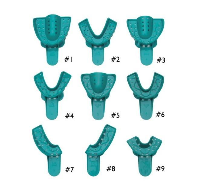 Impression Trays Perforated Disposable Vista 12/Pkg