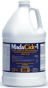 Madacide-1 Alcohol Free Disinfectant 1 Gallon Madacide-1 Alcohol Free Disinfectant 1 Gallon