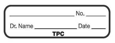 X-Ray Mount Lable Name Tags