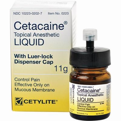 Cetacaine Topical Anesthetic Liquid Cetacaine Topical Anesthetic Liquid