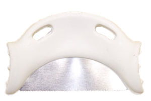 Qwikstrip Abrasive Single Sided Serrated Finishing Strips, White 10/Pk