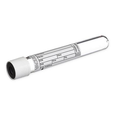 Blood Collection Tube Plain 9ml 50/Pkg (Exel)