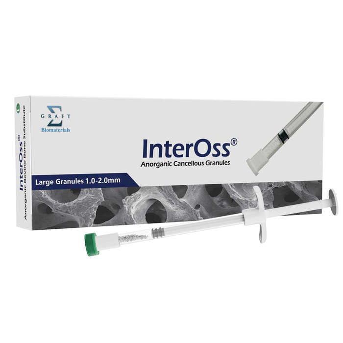 InterOss Syringe Anorganic Cancellous Bone Graft Granules InterOss Syringe Anorganic Cancellous Bone Graft Granules