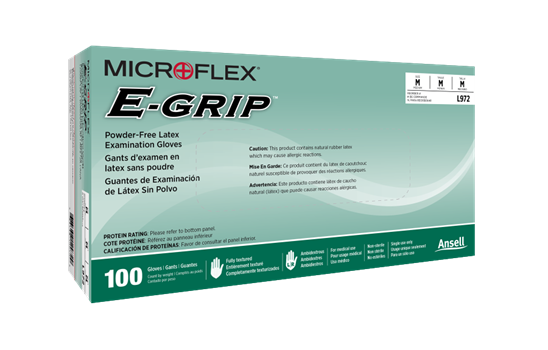 MICROFLEX E-Grip Latex PF (Ansell)