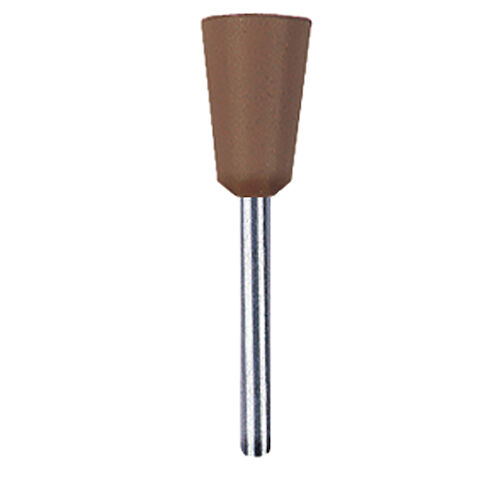 NTI Brown Silicone Polishers FG, 10/Pkg 