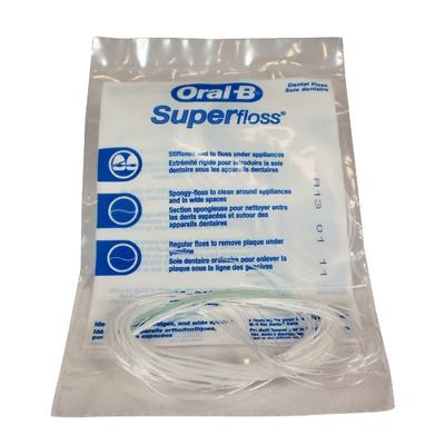 Super Floss, Trial Sample Pack 10/Package Regular 1000/Box