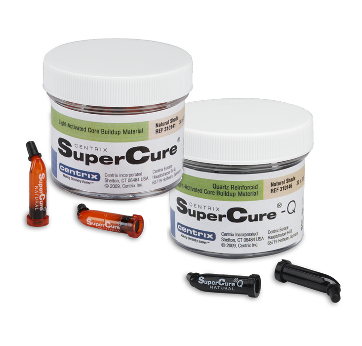 SuperCure Light Cure Core Build-Up Material, 30/Pkg (Centrix)