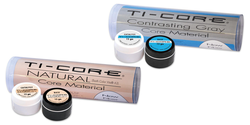 Ti-Core Core Material with Fluoride (EDS) Ti-Core Core Material with Fluoride (EDS)